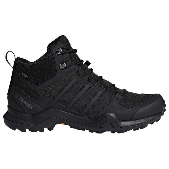 Adidas Terrex Swift R2 Mid Goretex Black Hiking Boots NWOB - Picture 1 of 6